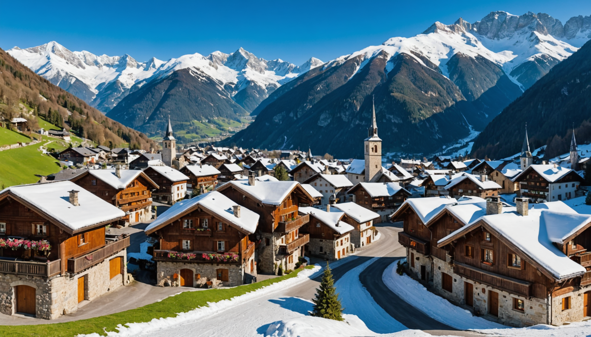 explorez ce magnifique village alpin, authentique et paisible, élu plus beau village de france, loin de l'agitation des stations de ski modernes.
