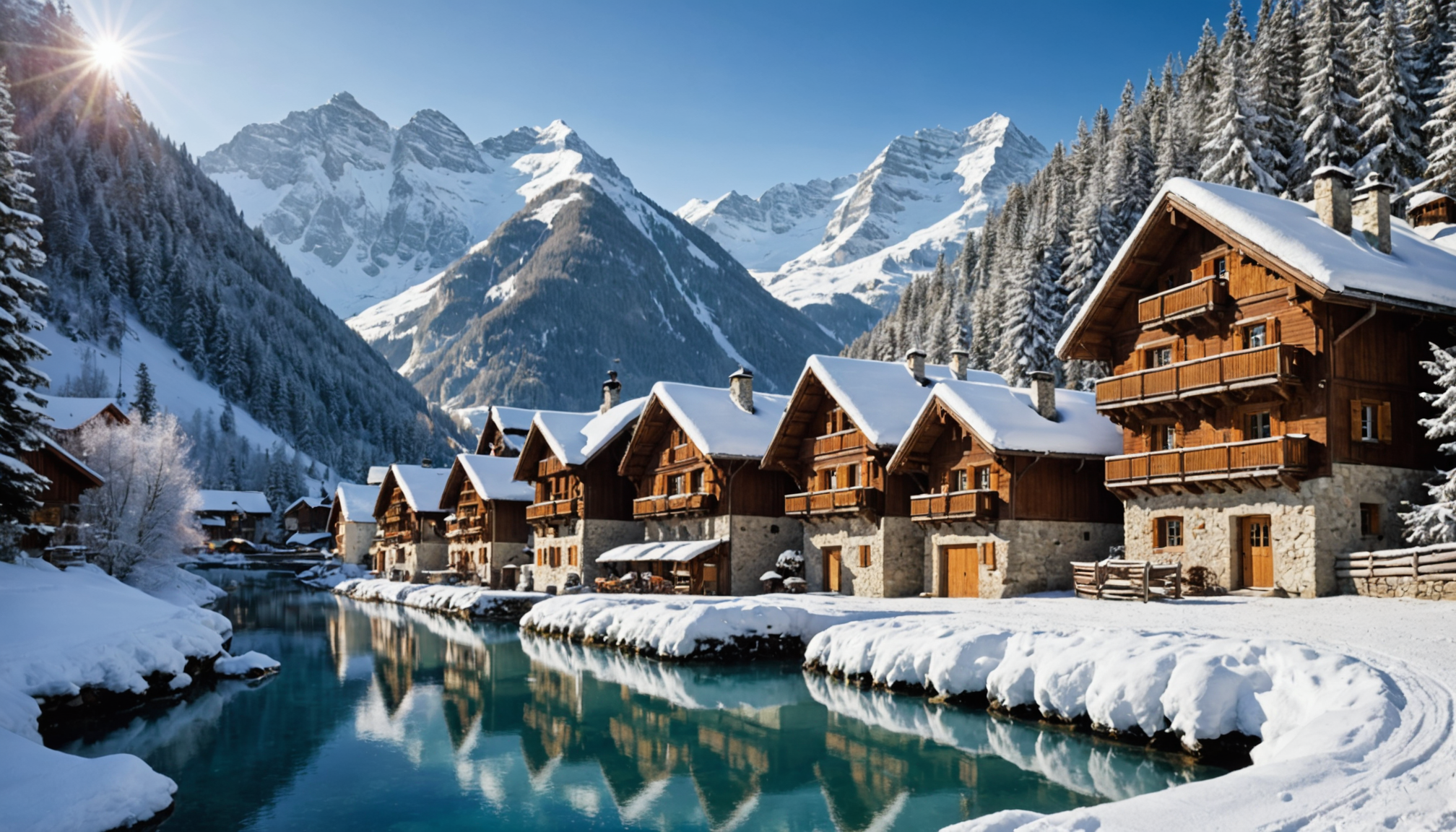 explorez un coin charmant de savoie surnommé le « petit canada », idéal pour des balades hivernales qui évoquent les paysages majestueux du grand nord.