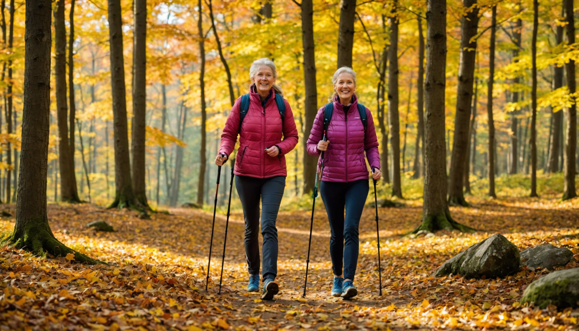 découvrez comment la marche nordique vous aide à brûler deux fois plus de calories que la marche traditionnelle grâce à une activité physique complète et efficace.