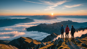 explorez une randonnée secrète en haute-savoie offrant un panorama exceptionnel à seulement 2,9 km du sommet. partez à l'aventure et profitez d'une vue imprenable sur les paysages alpins.