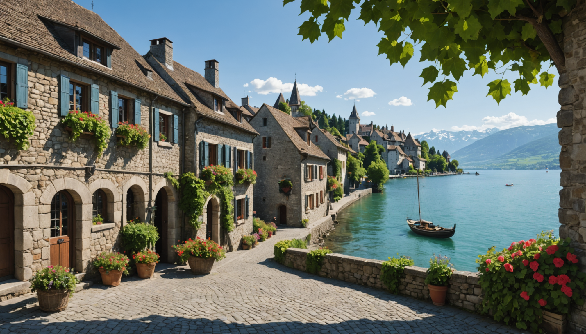 explorez le charmant village médiéval d’yvoire au bord du lac léman avec notre guide complet : histoire, sites incontournables, activités et conseils pour une visite inoubliable.