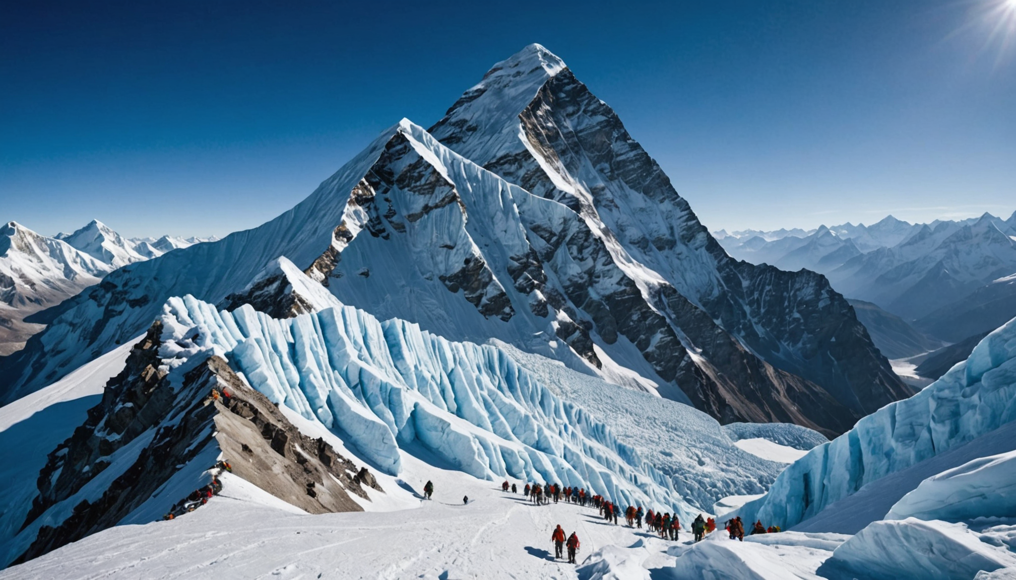 everest 2026 : un sérac immense bloque des centaines d’alpinistes au sommet de l’everest, provoquant une paralysie historique dans l’ascension du toit du monde.