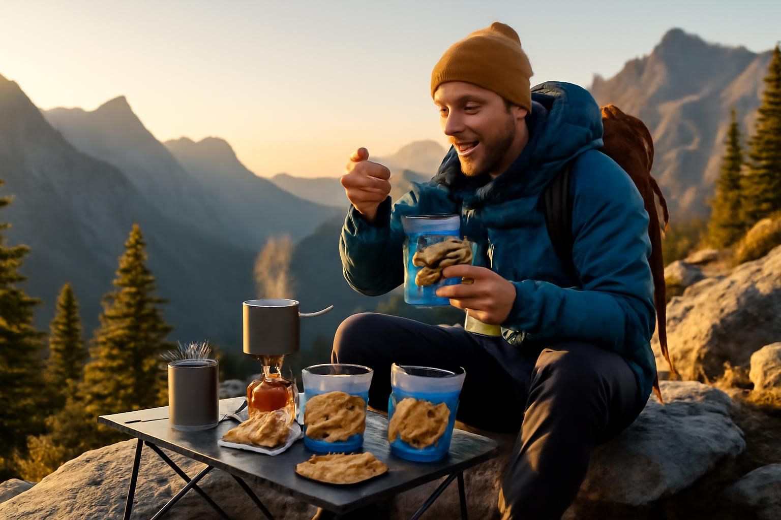découvrez mon expérience gourmande avec des repas lyophilisés lors de mes randonnées, alliant praticité et saveurs pour des aventures réussies en pleine nature.
