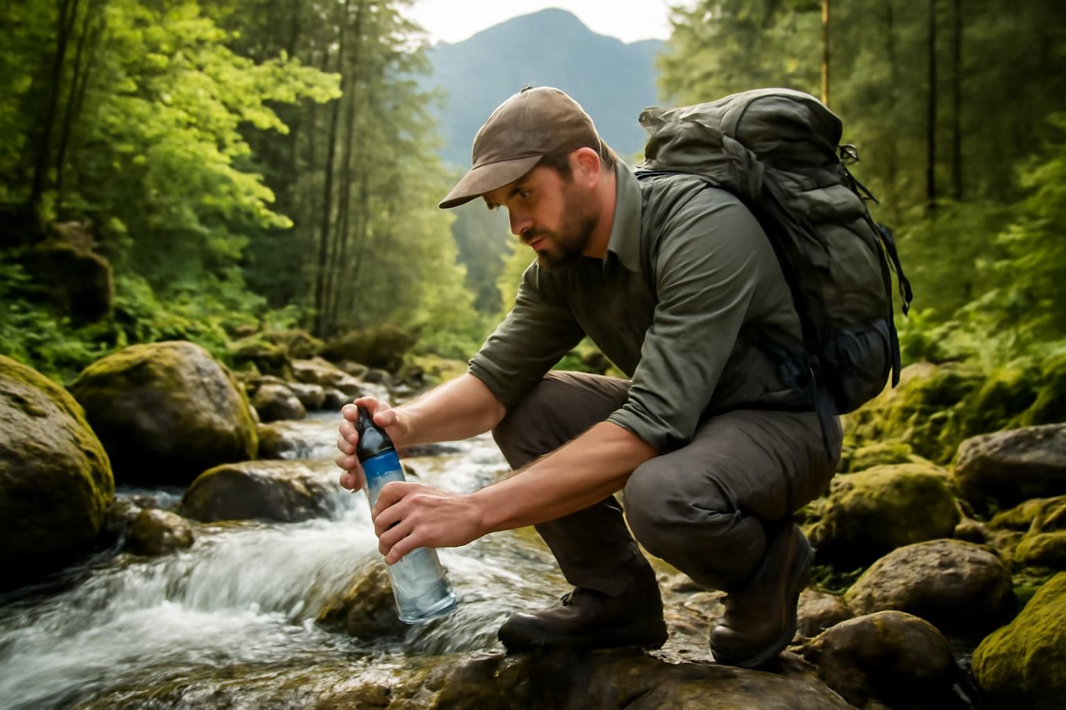 découvrez les techniques indispensables pour trouver et purifier l'eau lors de vos randonnées en pleine nature afin de rester hydraté en toute sécurité.