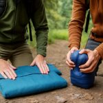 découvrez deux méthodes astucieuses pour plier votre veste et doudoune de randonnée efficacement, afin de gagner de la place et protéger vos vêtements lors de vos sorties en plein air.