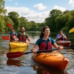 découvrez une aventure unique en kayak sur la vilaine : trois journées inoubliables au cœur de paysages paisibles et sauvages, idéales pour les amateurs d'activités en eaux douces.