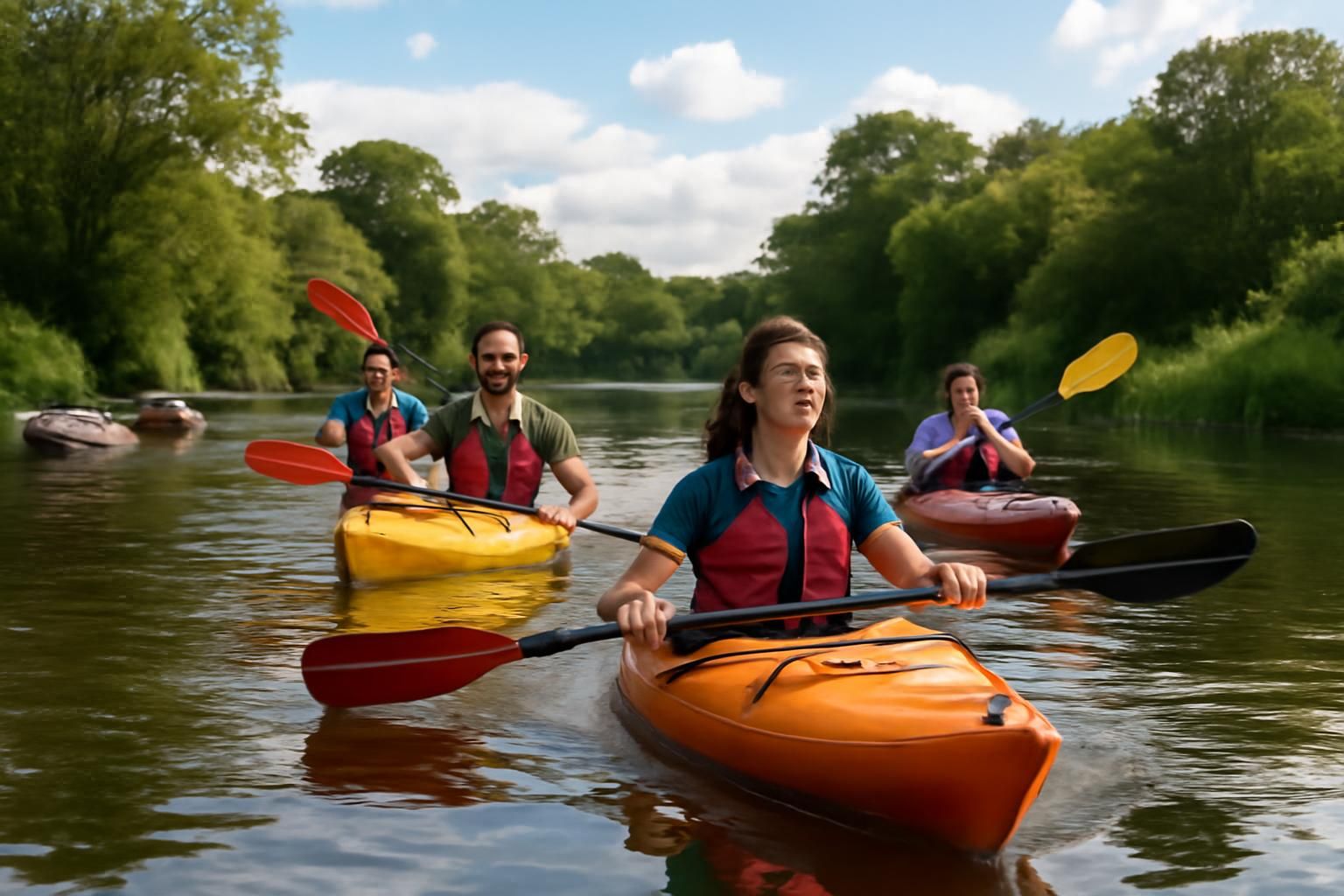 découvrez une aventure unique en kayak sur la vilaine : trois journées inoubliables au cœur de paysages paisibles et sauvages, idéales pour les amateurs d'activités en eaux douces.