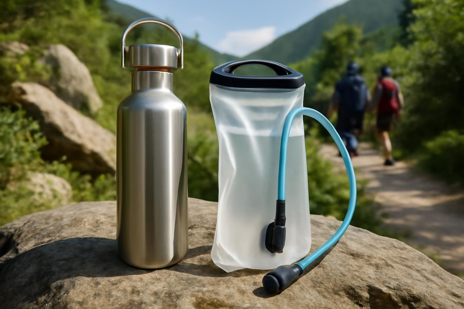 découvrez les avantages de la gourde et de la poche à eau pour choisir l'option idéale et rester bien hydraté lors de vos randonnées.